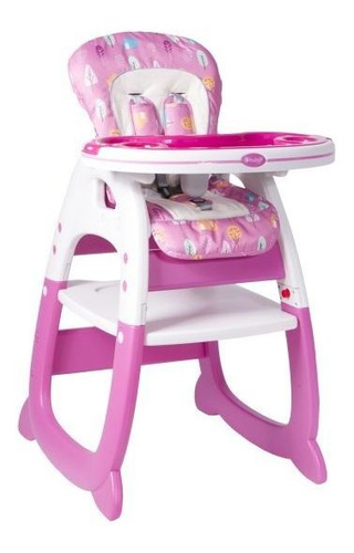 Silla De Comedor Para Comer De Bebe Ebaby 3 2 1 Mesa Carpeta