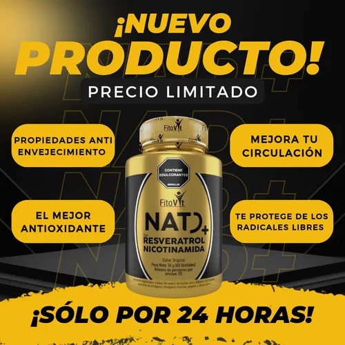 Natd+ Resveratrol Nicotinamida