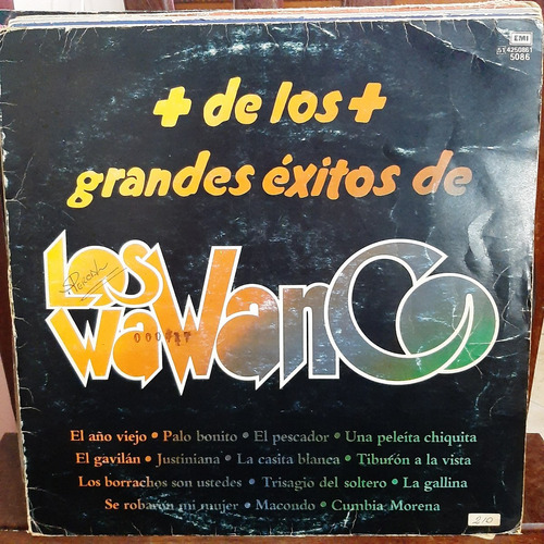 Vinilo Los Wawanco Mas De Los Grandes Exitos C2