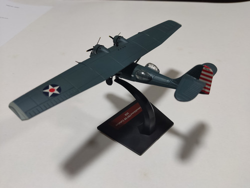 Miniatura 1:144 Avião Catalina Usa Segunda Guerra Azul-aço (Usado)