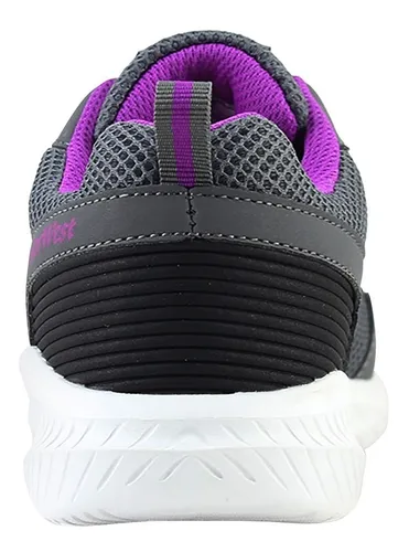 Zapatilla Norwest Begin Run Mujer Gris/fucsia