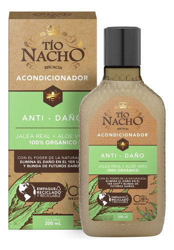 Tio Nacho Acondicionador Anti Daño C/aloe Vera 200ml