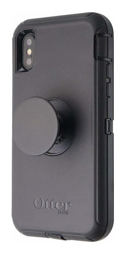 Defender Serie Carcasa Para iPhone XS Color Negro