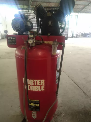 PORTER-CABLE Compresor de aire, 6 galones, panqueque, sin aceite  (C2002-ECOM)