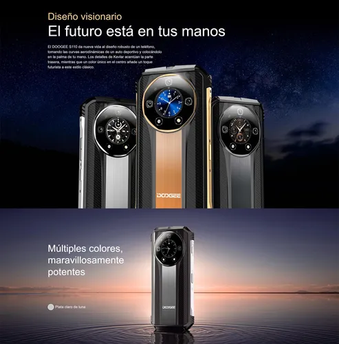 Doogee S110 - Resistente, Ram 12 Gb, Rom 256 Gb