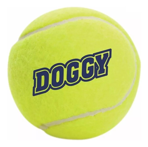 Pelota De Tennis Juguete Para Perro Grande 1 Pza Con Sonido