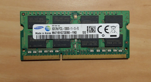 Memoria Ram Notebook 8gb Samsung M471b1g73db0-yk0