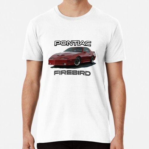 Remera 1987 Pontiac Firebird Rojo Algodon Premium