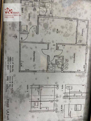 Imagem 2 de 13 de Apartamento Com 2 Dormitórios À Venda, 58 M² Por R$ 280.000,00 - Centro - São Bernardo Do Campo/sp - Ap3591