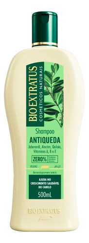 Shampoo Para Queda De Cabelo Jaborandi Bio Extratus 500ml