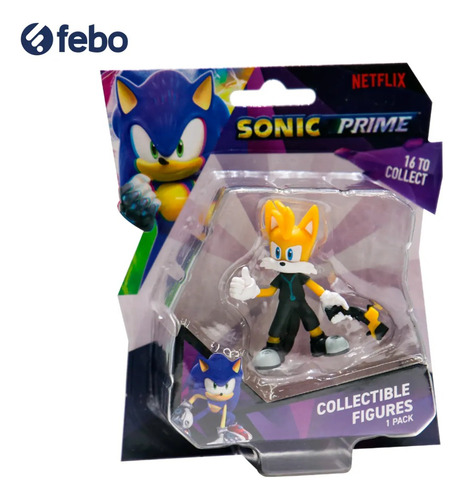 Figura Sonic X1 Sega 6cm En Blister Tails