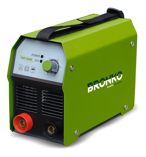 Imagen 2 de 2 de Soldadora Inverter 100 Amp Bronko Pampa 220 Volts