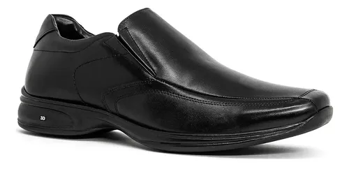 Sapato Social Masculino Jota Pe Couro Leg timo Conforto 3d