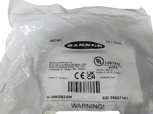 Banner Si-magb2sm Interlock De Seguridad