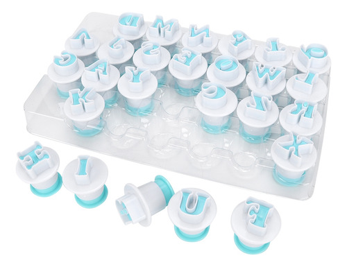 26pcs Molde Para Galletas Diy Con Forma De Letra