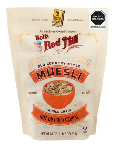 Bob's Red Mill Muesli Natural-old Country Style Muesli 510