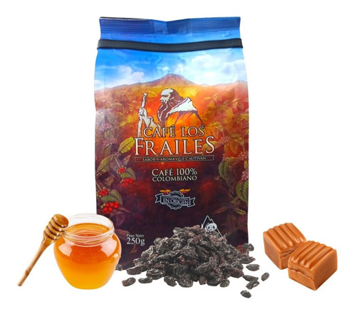 Café Los Frailes Honey  Grano 250 Gr