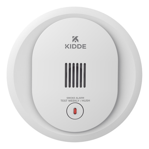 Kidde Alarma Detector De Humo Baterias Doble A Modelo 10sdr Color Blanco