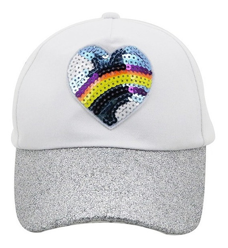 Gorra Regulable Diseño Lentejuelas Urbana Infantil Nenas New