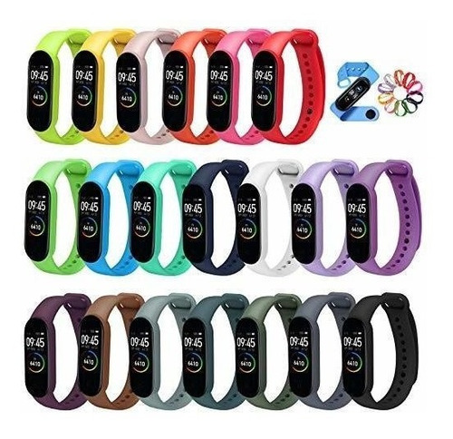 20 Mallas Para Reloj Amazfit Band 5 - Xiaomi Mi Band 5 Y 6