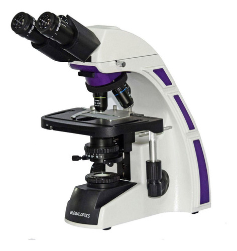 Microscopio Trinocular Otica Finita Acromatico Led 1000x