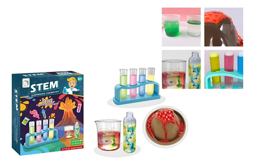 Kit De Química 14 Experimentos Juegos Didácticos De Ciencia