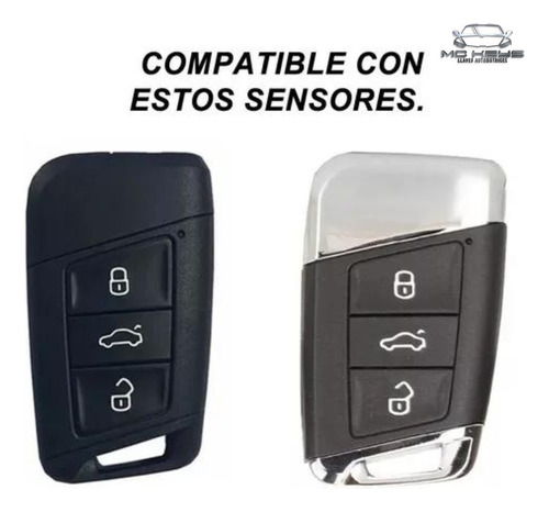 Fuda Llave Vw Jetta Taos T-cross 2019 2020 2021 2022 2023