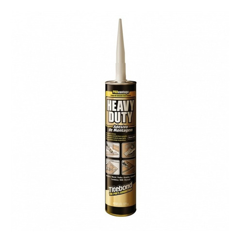Cola Para Madeira Provantage 379 Ml Heavy Duty Titebond