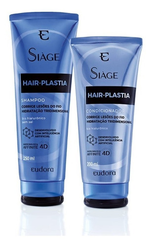  Eudora Siàge Hair Plastia Shampoo + Condicionador