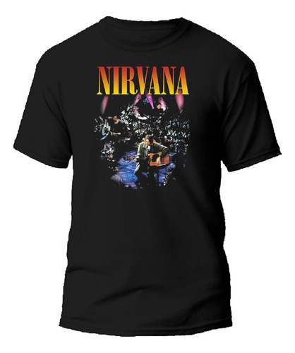 Remera Algodón 100% De Calidad Nirvana Kurt Cobain 