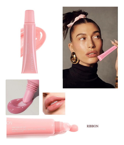Capinha Celular iPhone Case Hailey Bieber Gloss Lip Tint