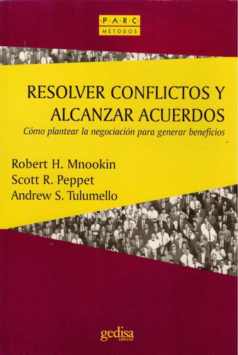 Resiolver C Onflictos Y Alcanzar Acuerdos