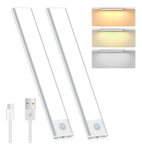 Sunsign Led Luz Con Sensor De Movimiento Paquete De 2, 80