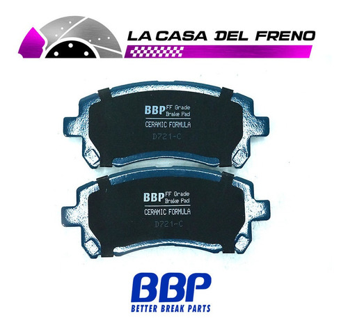 Pastilla De Freno Delantera Subaru Legacy 2.5 2000-2003