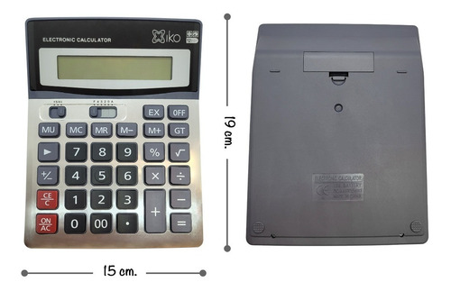 Calculadora Electronica 12 Digitos Y Display Grandes