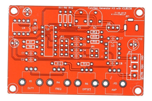 Kit Generador De Señal Diy De Alta Precisión Icl8038