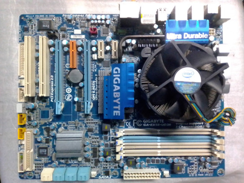 Placa 1366 Ga-ex58-ud3r Gigabyte +proc Core I7 3.0ghz -i5/i3