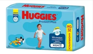 Pañales Huggies Protect Plus Ahorropack M / G / Xg / Xxg