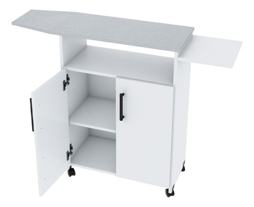 Mueble Organizador Centro De Planchado Blanco Imperdible!