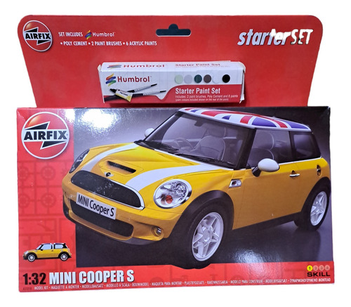 Airfix Starter Set  Mini Cooper S . Esc. 1/32