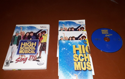 Video Juego Original High School Musical Sing I Consola Wii (Usado)