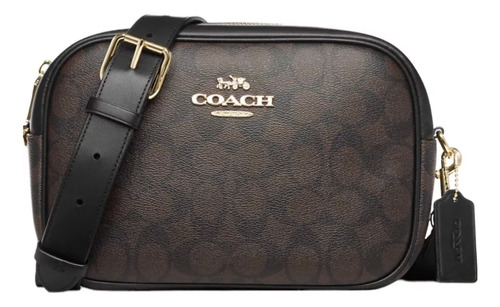 Bolsa Originalcoach Jamie Camera Bag In Signature Xbody