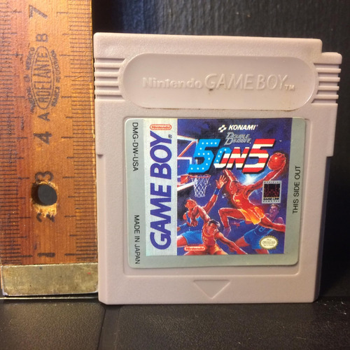 Nintendo Gameboy Basket Double Dribble 5 On 5