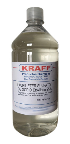 Espuma Activa - Lauril 25% X 1 Lt. Proveemos Lavaderos!