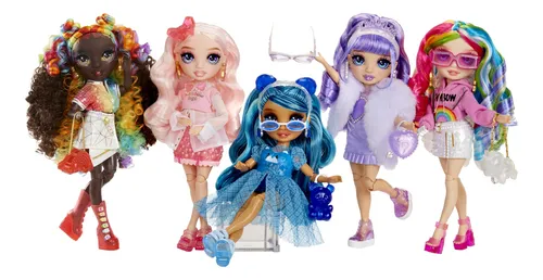 Muñeca De Moda Rainbow High Iris 28 Cm Con Kit Diy Cristal