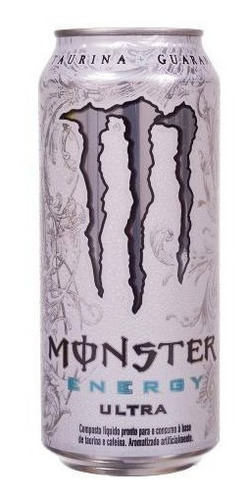 Monster Energy Drink Ultra 8 Unid 473 Ml Bebida Energético