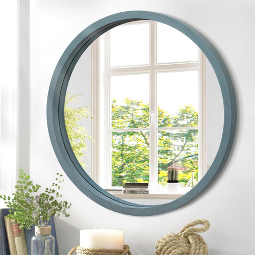 Espejo De Pared Circular Espejo Redondo Para Baño, Espejo De