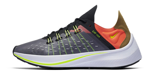 Zapatillas Nike Exp-x14 Black Volt Solar Red Ao3170_002   
