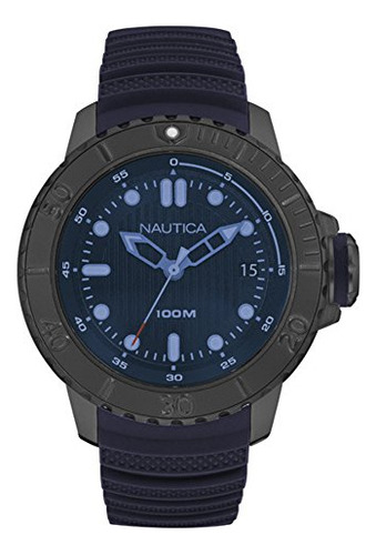Reloj Casual Nautica Para Hombres  Nmx Dive Style Date , Ace
