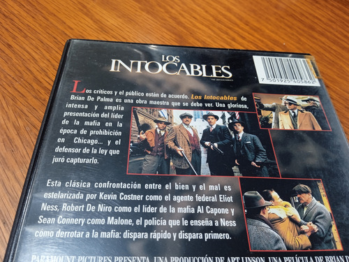 Los Intocables The Untouchables Kevin Costner Película Dvd (Usado)